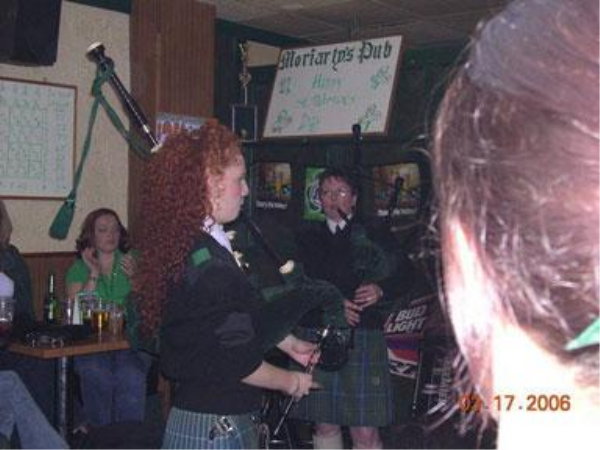St. Pat's Day pub crawl, Alyse Redman & Beckie Graham
